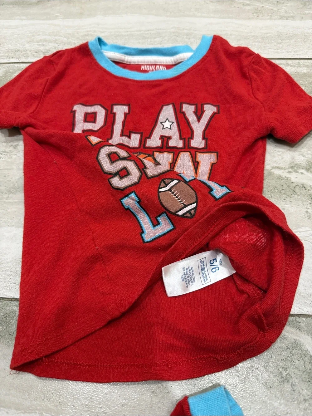 Kids Red 'Play Now Sleep Later' Pajama Set -
